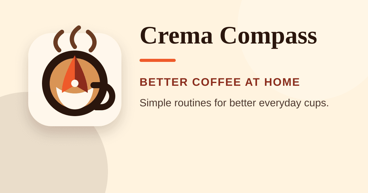 Dial in coffee by taste